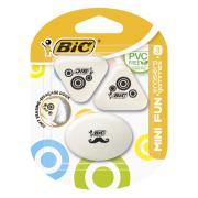 Gumka BIC Mini Fun Blister 3szt. Wydawca: Bic. Dadada.pl Opakowanie Gumka BIC Mini Fun Blister 3szt
