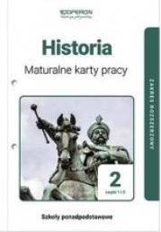 Okładka książki Historia LO 2 Maturalne karty pracy ZR cz.1-2