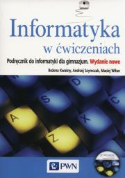 Okładka książki Informatyka GIM 1-3 W ćwiczeniach Podr. NE/PWN