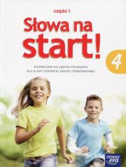 Okładka książki J.Polski SP 4/1 Słowa na Start Podr. NE