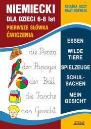Język niemiecki dla dzieci 6-8 lat. Nr 4. Autor: Monika von Basse, Bednarska Joanna. Dadada.pl Okładka książki Język niemiecki dla dzieci 6-8 lat. Nr 4