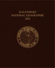 Kalendarz 2021 National Geographic Brązowy. Autor:   Praca zbiorowa. Dadada.pl Okładka książki Kalendarz 2021 National Geographic Brązowy