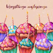 Opakowanie Karnet 150x150 Babeczki