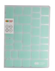 Opakowanie Kołobrulion A5/80K kratka Trend Green HAPPY COLOR