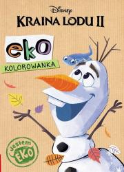 Okładka książki Kraina Lodu 2. Ekokolorowanka