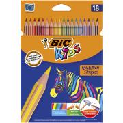 Opakowanie Kredki Eco Evolution Stripes 14+4 kolory BIC
