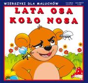 Okładka książki Lata osa koło nosa. Wierszyki dla maluchów