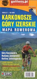 Okładka książki Mapa rowerowa - Karkonosze i góry Izerskie 1:50000
