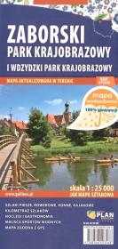 Opakowanie Mapa turyst. - Zaborski Park Krajobrazowy 1:25 000