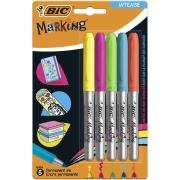 Marker BIC Marking Intense Permamentne Blister 5szt. Wydawca: Bic. Dadada.pl Opakowanie Marker BIC Marking Intense Permamentne Blister 5szt