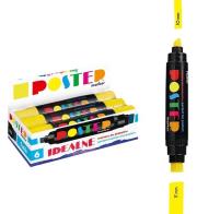 Marker Poster GR-1712 źółty (6szt) GRAND. Wydawca: Grand. Dadada.pl Opakowanie Marker Poster GR-1712 źółty (6szt) GRAND