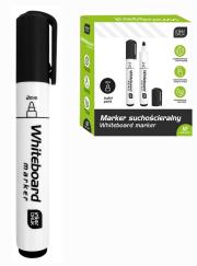 Opakowanie Marker suchościeralny czarny (12szt)