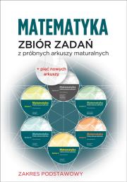 Matematyka Zbiór zadań z próbnych arkuszy maturalnych Poziom podstawowy. Autor: Opracowanie zbiorowe. Dadada.pl Okładka książki Matematyka Zbiór zadań z próbnych arkuszy maturalnych Poziom podstawowy