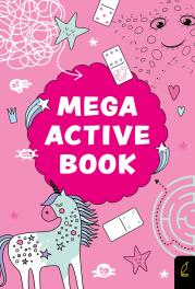 Okładka książki Mega Active Book różowa