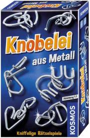 Metalowe łamigłówki. Wydawca: Kosmos. Dadada.pl Opakowanie Metalowe łamigłówki