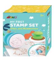 Opakowanie Mój pierwszy zestaw pieczątek Dinozaury i mamuty