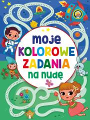Okładka książki Moje kolorowe zadania na nudę