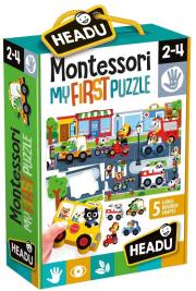 Opakowanie Montessori Pierwsze puzzle Miasto HEADU