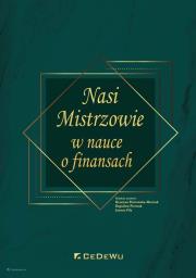 Okładka książki Nasi Mistrzowie w nauce o finansach