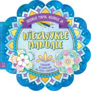 Okładka książki Niezwykłe mandale. Koloruje mama, koloruję ja. Malowanki relaksacyjne dla dzieci i dorosłych
