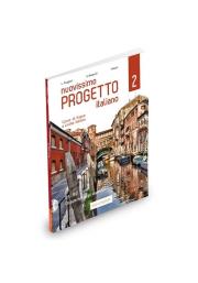 Nuovissimo Progetto italiano 2 Ćwiczenia + 2 CD. Autor: L. Ruggieri, S. Magnelli. Dadada.pl Okładka książki Nuovissimo Progetto italiano 2 Ćwiczenia + 2 CD