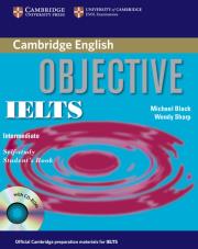 Objective IELTS Intermediate Self Study Student's Book + CD. Autor: Black Michael, Sharp Wendy. Dadada.pl Okładka książki Objective IELTS Intermediate Self Study Student's Book + CD