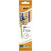 Ołówek z gumką HB BIC Matic Fun Pouch 3szt. Wydawca: Bic. Dadada.pl Opakowanie Ołówek z gumką HB BIC Matic Fun Pouch 3szt