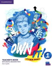 Own it! 1 Teacher's Book with Digital Resource Pack. Autor: Copello Alice. Dadada.pl Okładka książki Own it! 1 Teacher's Book with Digital Resource Pack