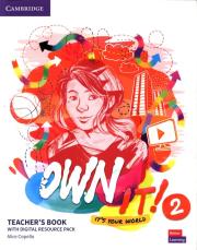 Own it! 2 Teacher's Book with Digital Resource Pack. Autor: Copello Alice. Dadada.pl Okładka książki Own it! 2 Teacher's Book with Digital Resource Pack