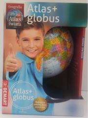 Pakiet: Szkolny atlas geograficzny + globus w.2020. Autor:   Praca zbiorowa. Dadada.pl Okładka książki Pakiet: Szkolny atlas geograficzny + globus w.2020