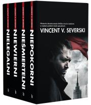 Pakiet Vincent V. Severski cztery tomy. Autor: Vincent V. Severski. Dadada.pl Okładka książki Pakiet Vincent V. Severski cztery tomy
