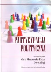 Okładka książki Partycypacja polityczna