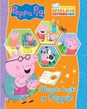 Okładka książki Peppa Pig Wielkie czytanie Wesołe bajki o Peppie