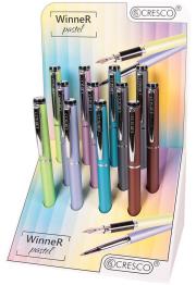 Pióro wieczne Winner Pastel (12szt). Wydawca: CRESCO. Dadada.pl Opakowanie Pióro wieczne Winner Pastel (12szt)