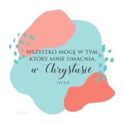 Opakowanie Podstawka korkowa - Wszystko mogę PLAMA