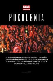 Pokolenia. Autor: Nick Spencer, Brian Michael Bendis. Dadada.pl Okładka książki Pokolenia