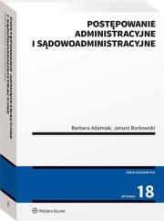 Okładka książki Postępowanie administacyjne i sądowoadministracyjne