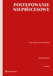 Okładka książki Postępowanie nieprocesowe