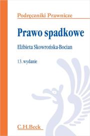 Prawo spadkowe w13 Podr Praw. Autor: Irena Brignull. Dadada.pl Okładka książki Prawo spadkowe w13 Podr Praw