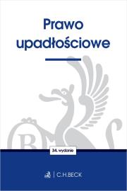 Prawo upadłościowe w34. Autor: Irena Brignull. Dadada.pl Okładka książki Prawo upadłościowe w34