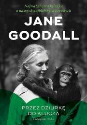 Przez dziurkę od klucza DL. Autor: Jane Goodall. Dadada.pl Okładka książki Przez dziurkę od klucza DL