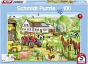 Opakowanie Puzzle 100 Wesołe gospodarstwo G3