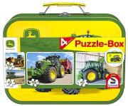 Opakowanie Puzzle 2x60 + 2x100 w walizce John Deere G3