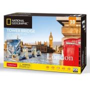 Puzzle 3D National Geographic London Tower Bridge. Wydawca: Cubic Fun. Dadada.pl Opakowanie Puzzle 3D National Geographic London Tower Bridge