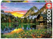Opakowanie Puzzle 5000 Alpejskie jezioro G3