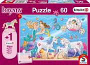 Opakowanie Puzzle 60 Schleich + Bayala Magia syren + figurka