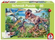 Opakowanie Puzzle 60 Wśród dinozaurów G3