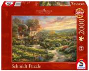 Opakowanie Puzzle PQ 2000 Thomas Kinkade Winnica G3