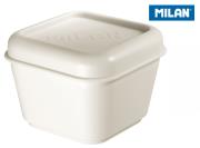 Śniadaniówka na lunch Milan biała 0.33l. Wydawca: MILAN. Dadada.pl Opakowanie Śniadaniówka na lunch Milan biała 0.33l