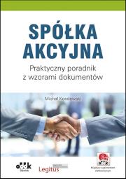 Okładka książki Spółka akcyjna Praktyczny poradnik